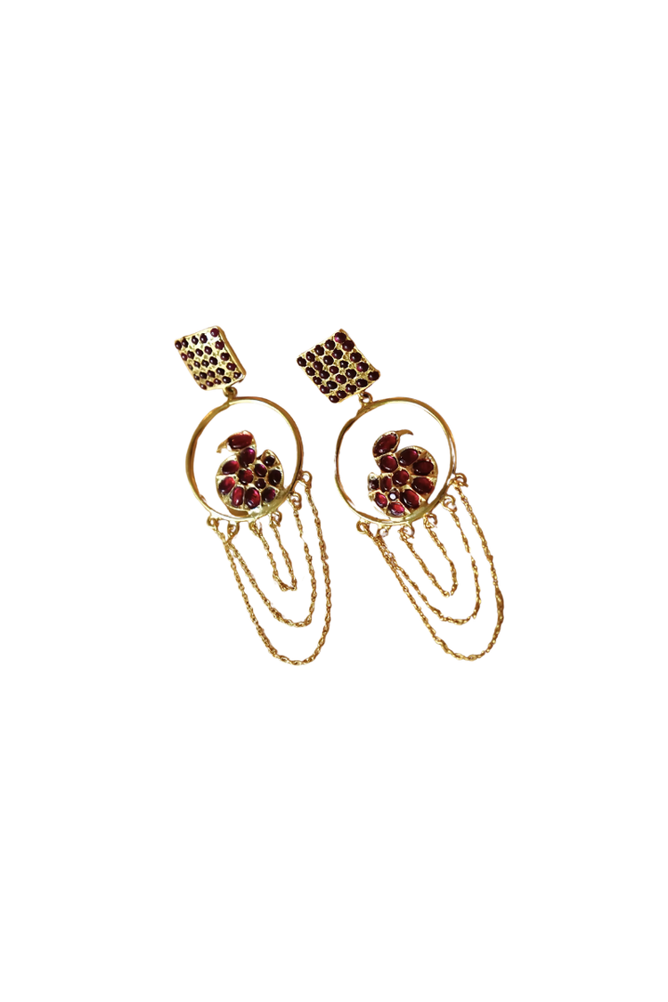 Chettinad Hamsa Celebration Earrings