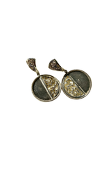Filigree Orbit Earrings- Silver