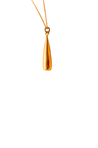 Flame Pendant- Gold plated (Small)