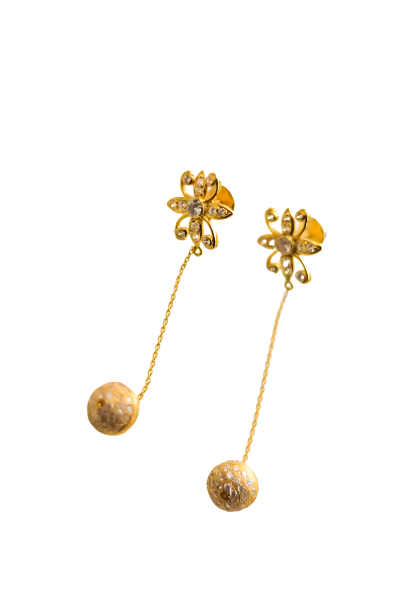 Floret Earrings (Gold-Plated)