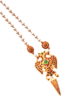 Load image into Gallery viewer, Gandaberunda Temple Necklace (Gold-Plated)
