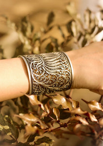 Lotus Filigree Cuff