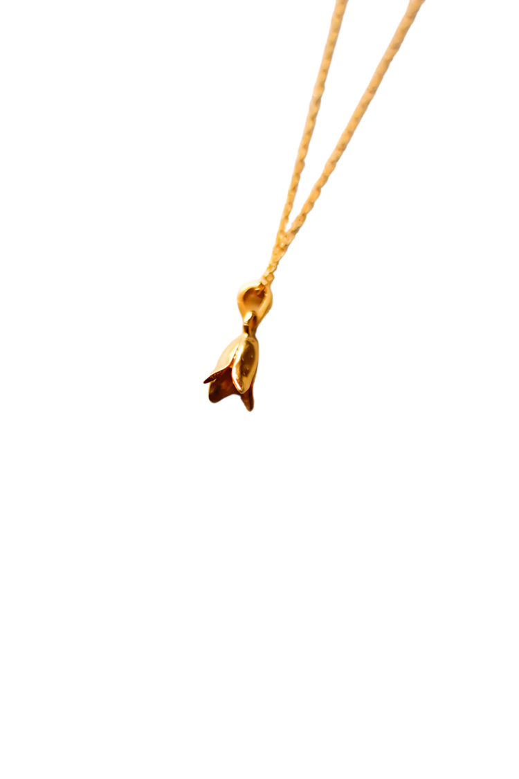 Mallige in Full Bloom Necklace (Gold-Plated)