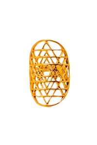 Shree Chakra Ring - Gold