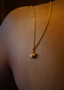 The Blooming Lotus Necklace ( Gold-plated Silver)