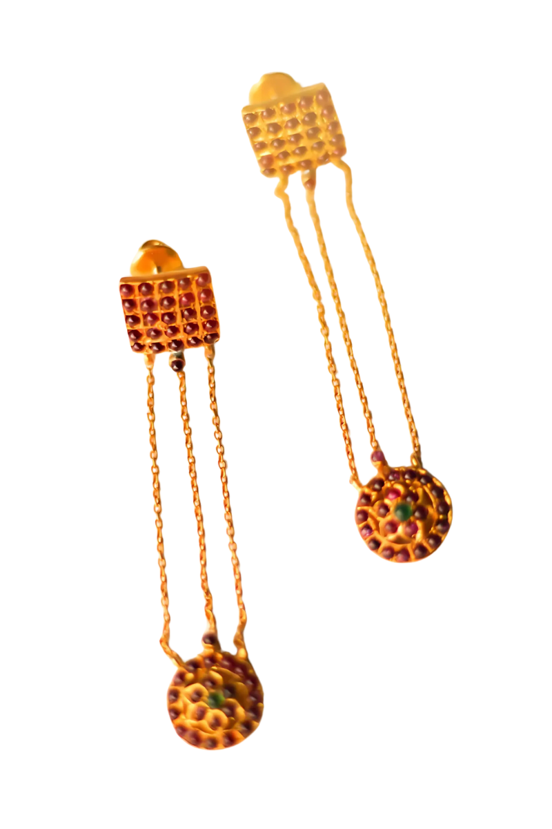 The Architect Earrings (Gold-Plated)