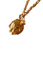Load image into Gallery viewer, The Blooming Lotus Necklace ( Gold-plated Silver)
