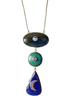 Load image into Gallery viewer, The Blue Lagoon Necklace
