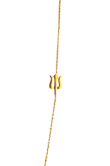 Trident Trishul Haathphool (Gold-plated)