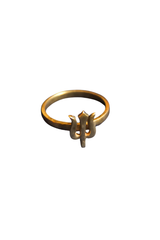 Trishul Ring (Gold-plated)