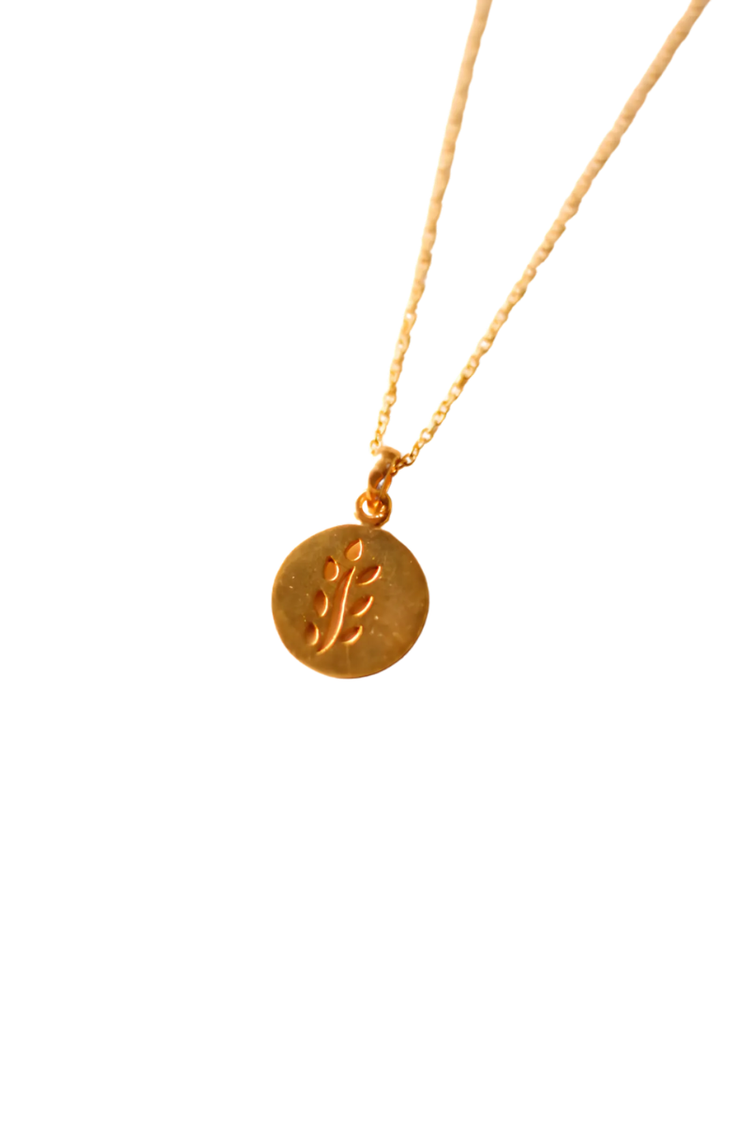 Tulsi Necklace (Gold-Plated)