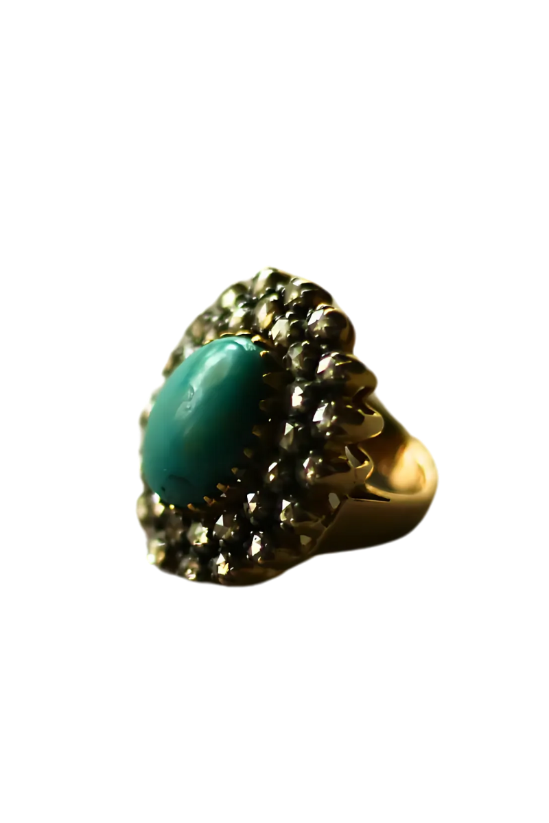 Turquoise Serenity Cocktail Ring