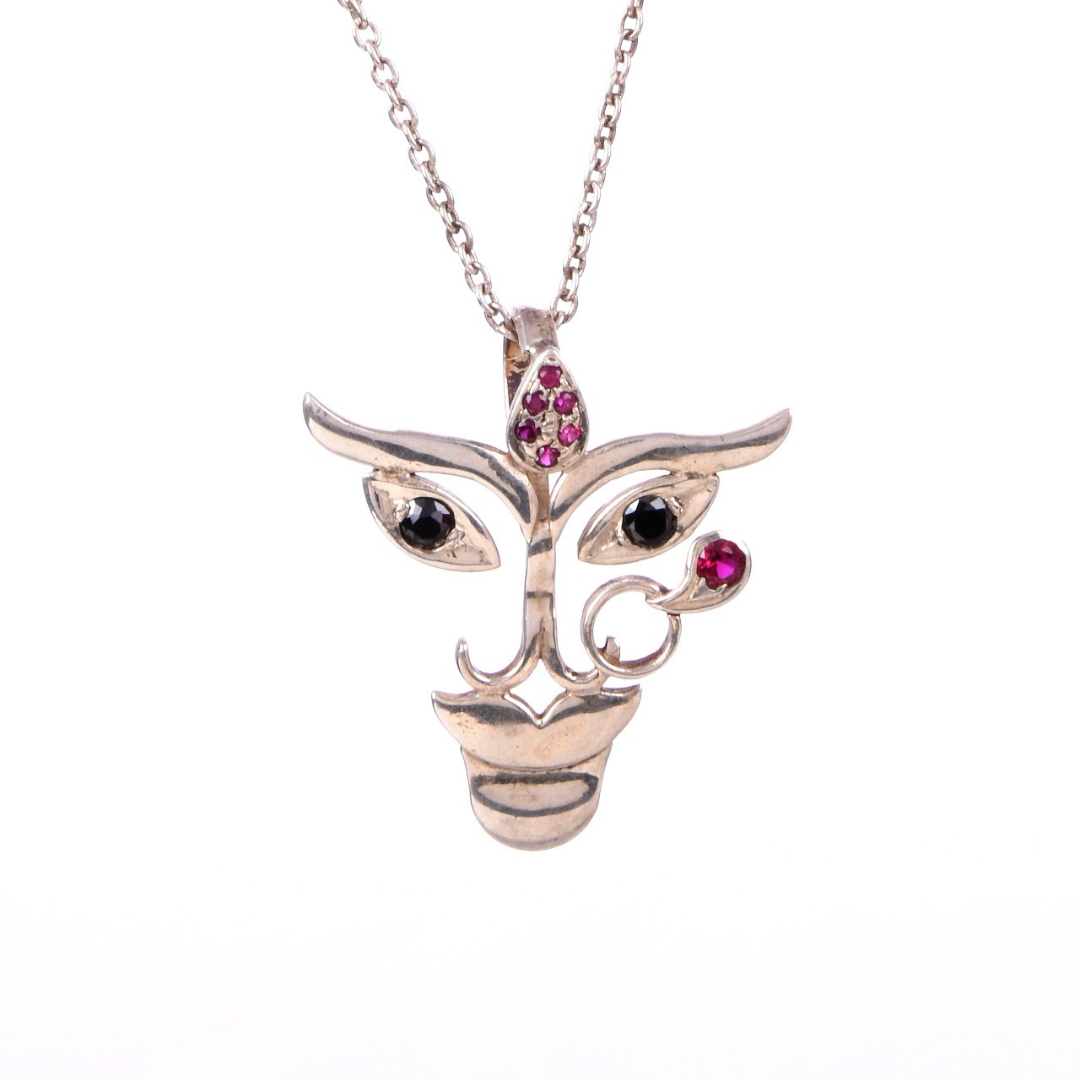 Durga Pendant (Silver Big)