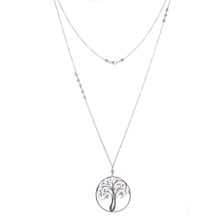 Tree Of Life Filigree Necklace
