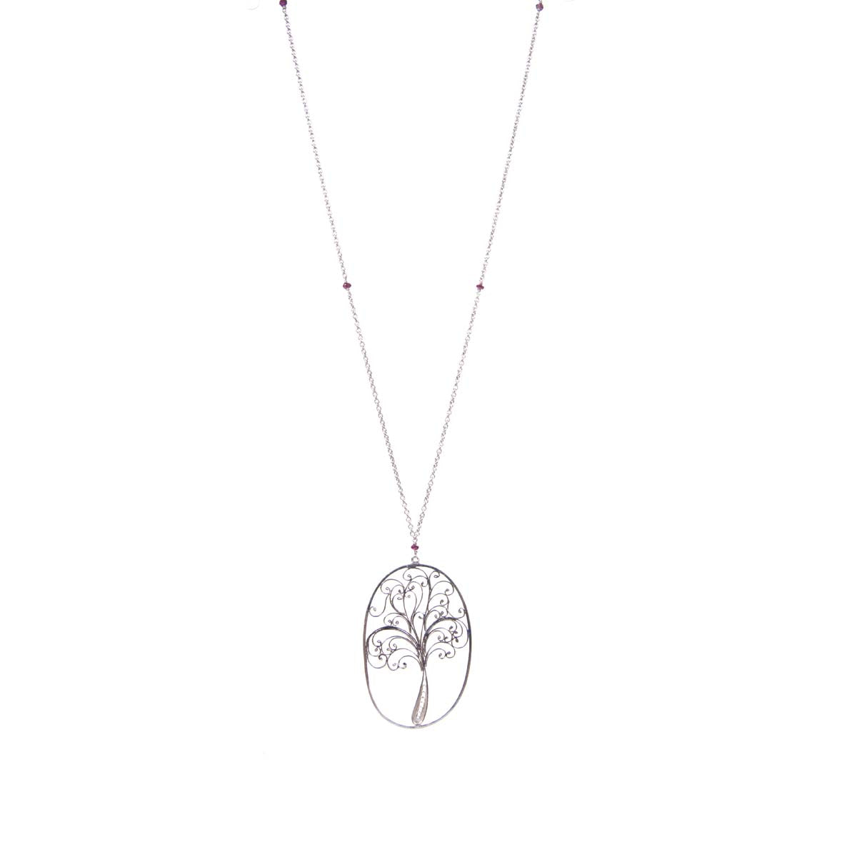 Tree Of Life Filigree Necklace