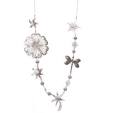 Enchanted Filigree Silver Forest On My Neck