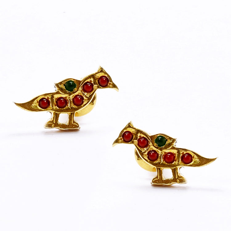 Meenakshi Parrot Earring