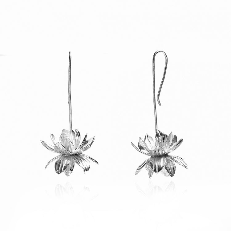 Lotus In Bloom Earrings