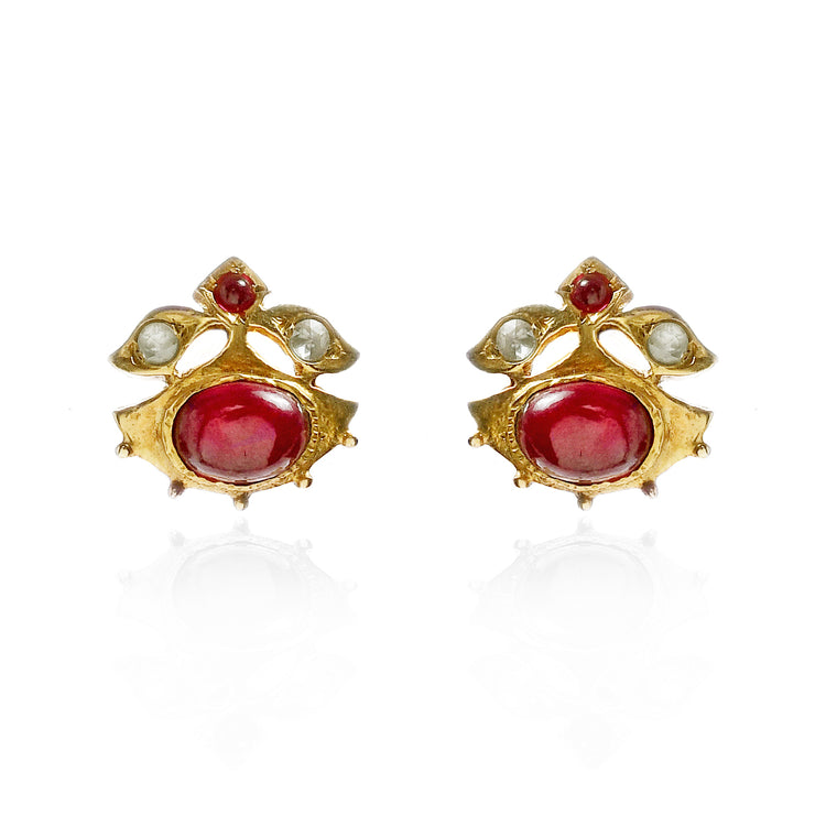 Antique Flower Stud