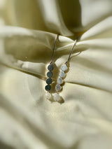 Sisterhood of Dots Hoop Earrings- Silver