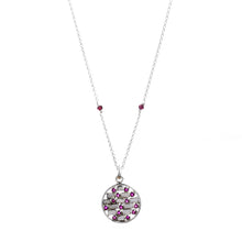 Load image into Gallery viewer, Creation Pendant - Rubies With Garnet Beads
