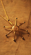 Load image into Gallery viewer, Sun Necklace- Gold Plated
