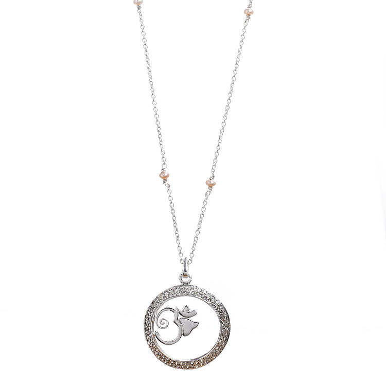Ganesha Om With Pearl