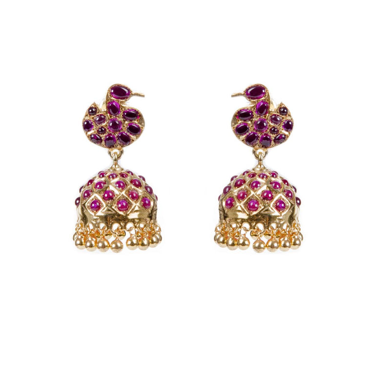 Hamsa Stud Aparna Jhumkis Big