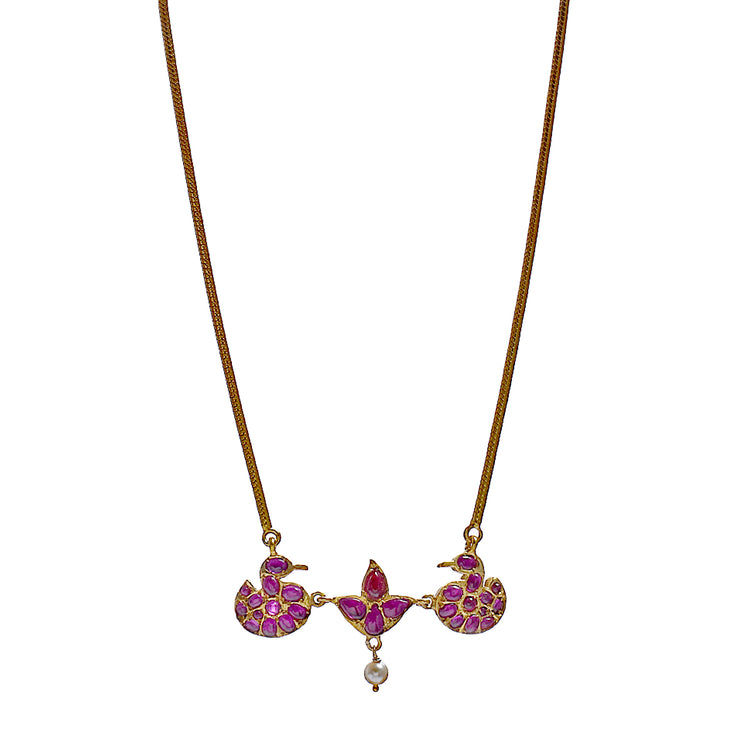 Saraswathi Lotus Choker