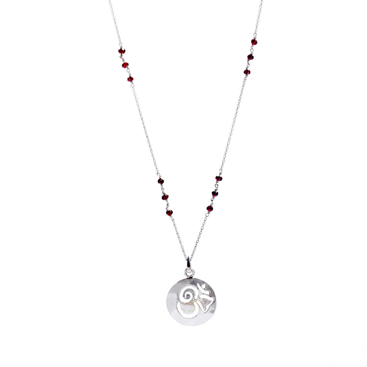 Disc Ganesha Om Pendant