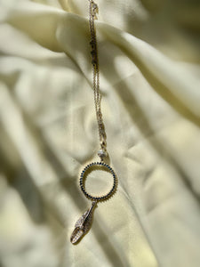 The Traveller Dot Necklace - Silver
