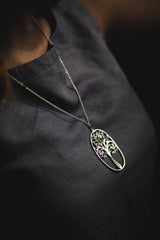Tree Of Life Filigree Necklace