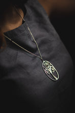 Load image into Gallery viewer, Tree Of Life Filigree Necklace
