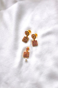 Devi Meenakshi Set (Earrings + Pendants)
