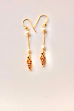 Load image into Gallery viewer, Dew Drops Temple Earrings (Gold-Plated)

