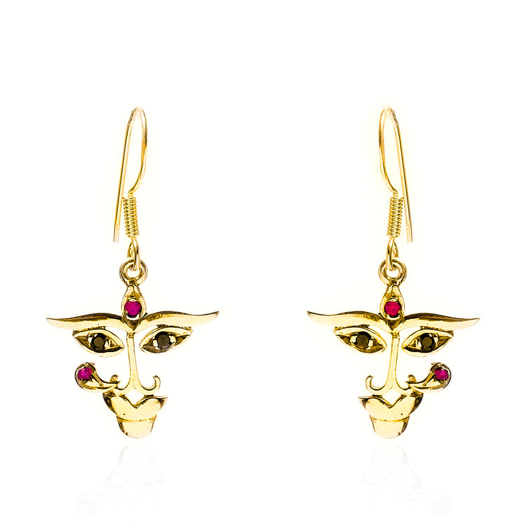 Durga Earrings (Gold-Plated)