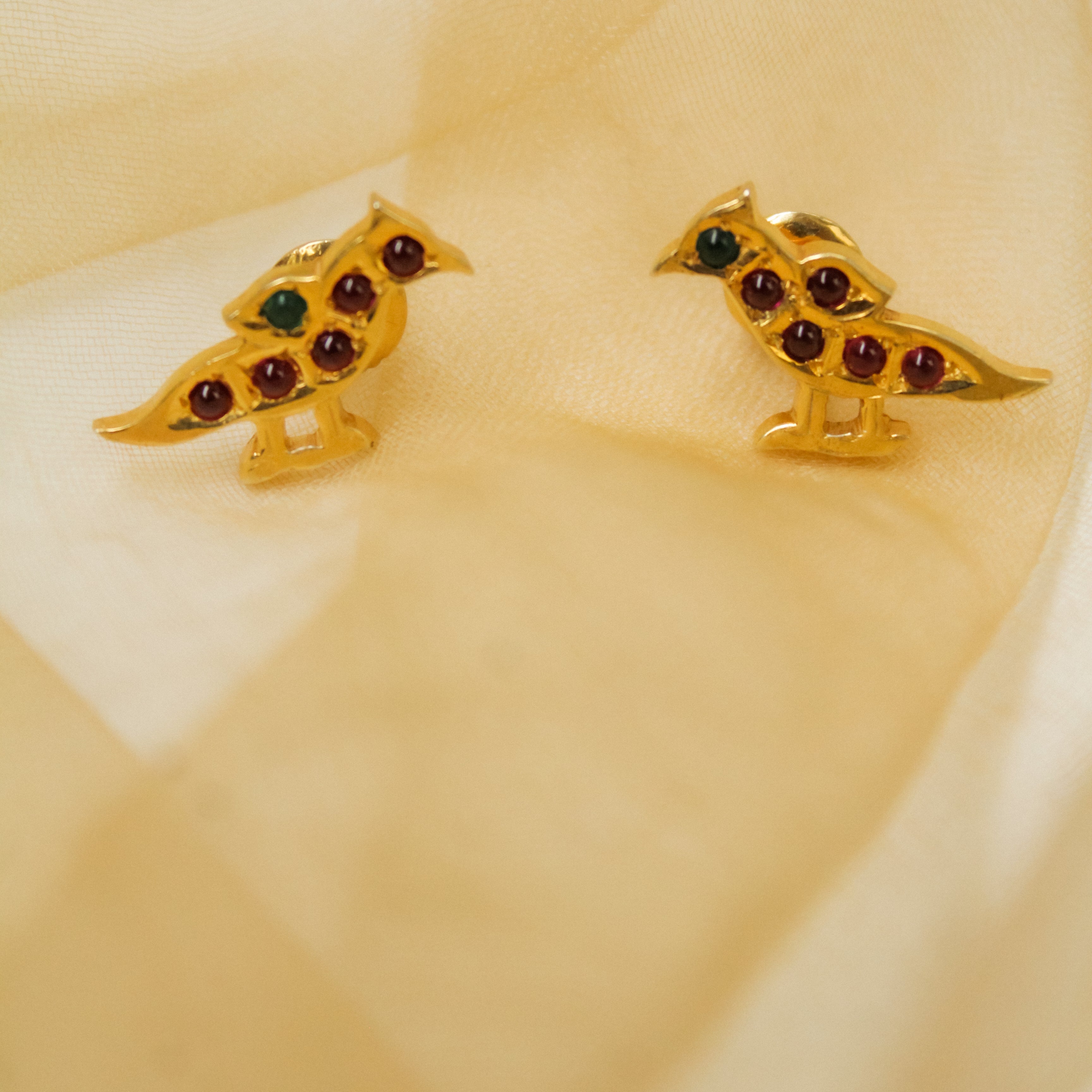 Meenakshi Parrot Earring