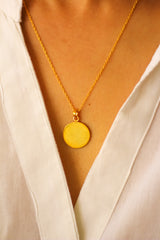 The Circle of Life Necklace -Medium (Gold-Plated)