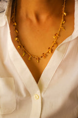 The Harvest Bounties Necklace - Short (Gold-Plated)