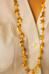 The Harvest Bounties Necklace -Long (Gold-Plated)