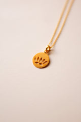 Teratai (Lotus) Necklace (Gold-Plated)