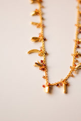 The Harvest Bounties Necklace - Short (Gold-Plated)