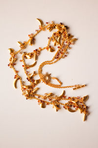 The Harvest Bounties Necklace -Long (Gold-Plated)