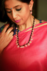Kamakshi Long Necklace With All Temple Motifs In Harmony (Gold-plated)
