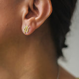 Trishul Stud (Gold-plated)