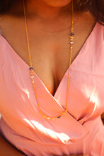 Load image into Gallery viewer, Kamadeva&#39;s Blooming Arrow Arch Necklace - Gold
