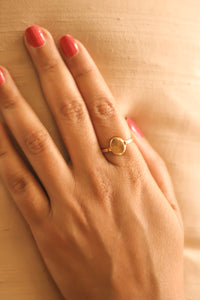 Victorian Circle Ring (Gold-Plated)
