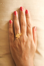 Load image into Gallery viewer, Lotus In Full Bloom Ring (Gold-Plated)
