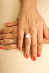 Blooming Lotus Ring (Silver)