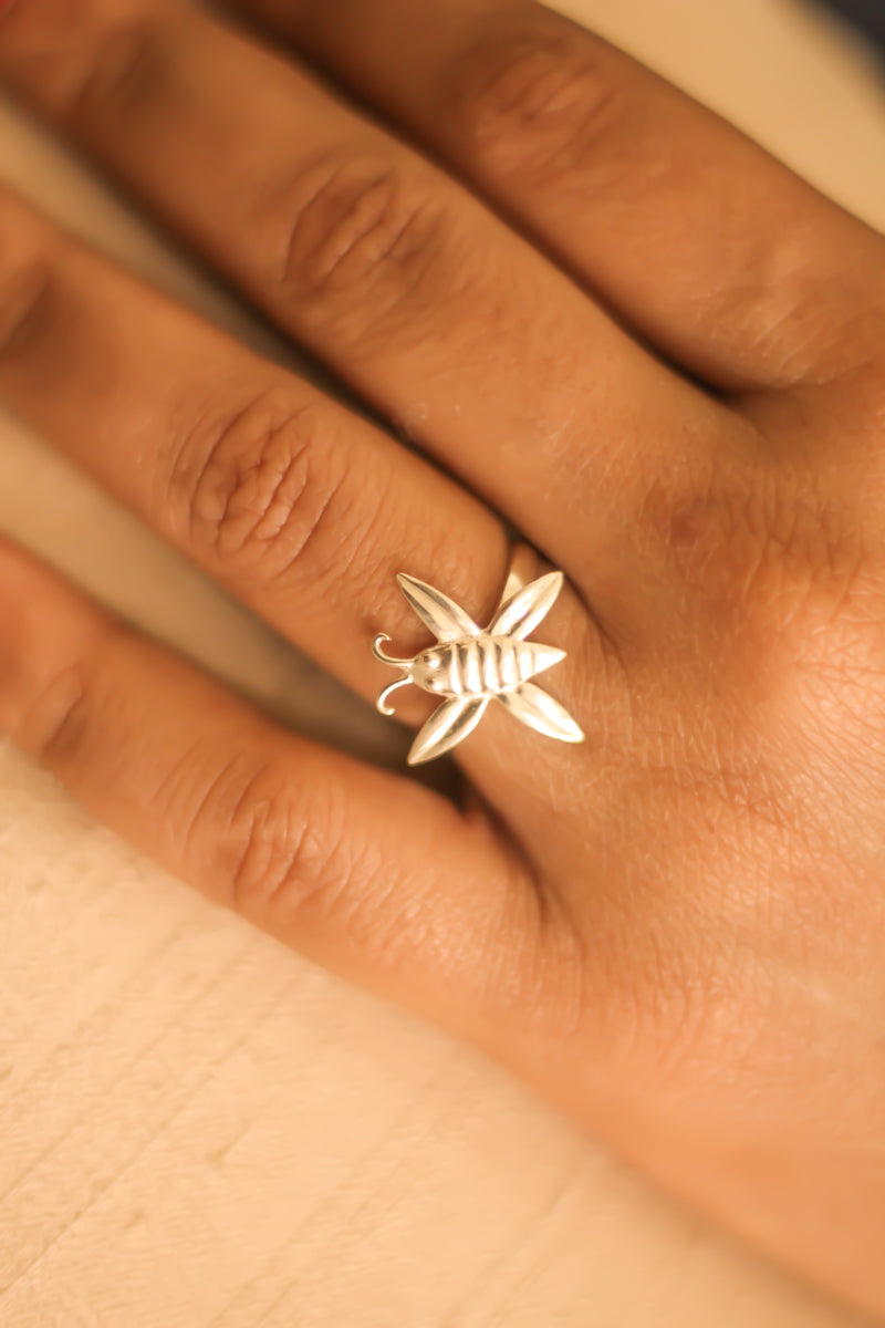 Butterfly Ring (Silver)